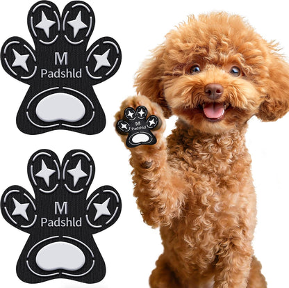 Dog Paw Protectors, Anti Slip Paw Pads for Dogs - Traction Grips for Senior Dogs & Puppies on Hardwood Floors, Paw Stickers for Dog Feet with Secure Grip 6 Sets (24 Pcs) S - Image 12