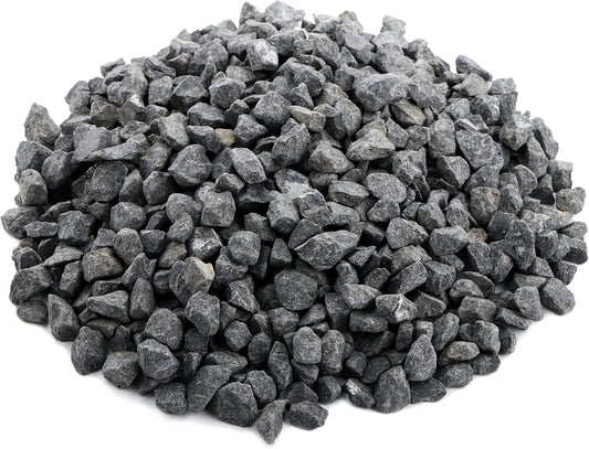 Zoofox natural rocks stones gray gravel front view
