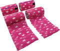 Neogen Syrflex cohesive bandage 4 inch hot pink star 4 pack front view
