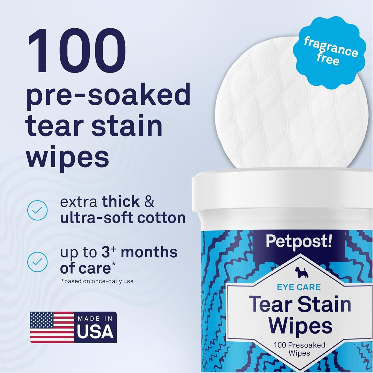 Petpost pet stain remover packaging back label details