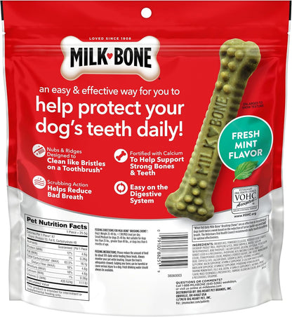 Milk-Bone Brushing Chews Original Chicken Flavor Daily Dental Dog Treats, Small/Medium, 19.6 Oz. Bag - Image 9