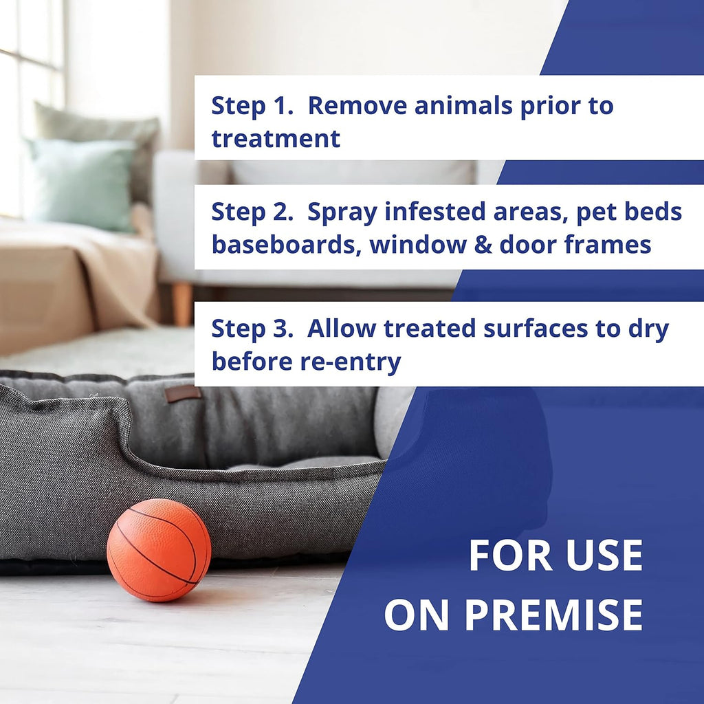 Authentic USA Imported Farnam Flea Halt Spray for Dogs