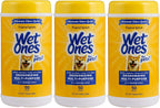 Wet Ones for Pets Deodorizing Dog Wipes with Baking Soda, Tropical Splash Scent - Multipurpose Deodorizing Pet Grooming Wipes in Resealable Canister, 50 Count - Image 13