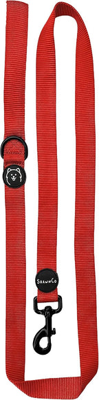 Six foot long purple dog walking leash for medium and large breeds
