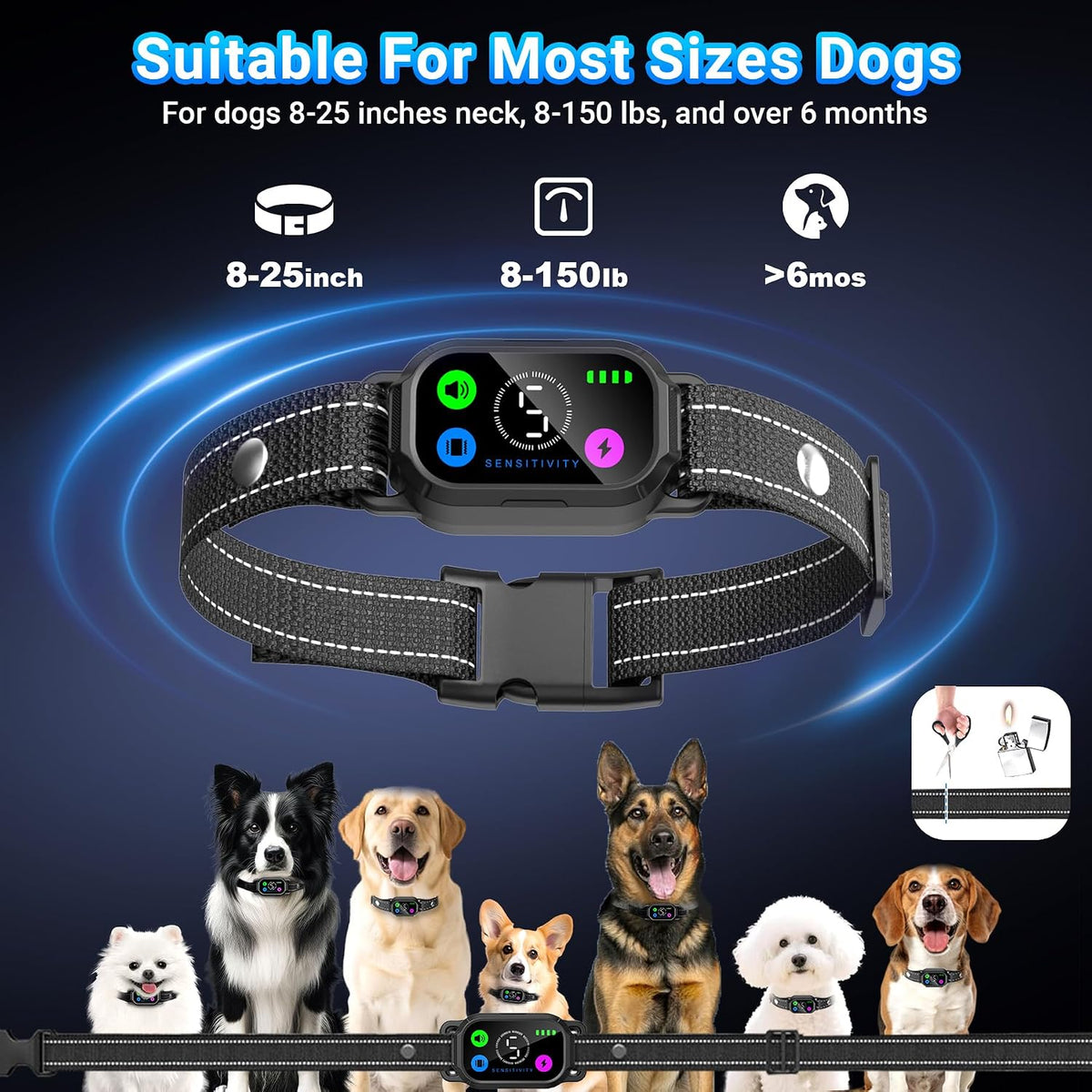 Remote control for Staalguard 2-in-1 pet training system