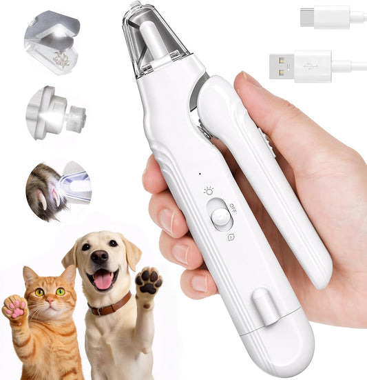 XLMCWT 2-in-1 dog nail clipper and grinder front view
