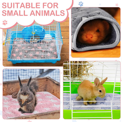 Reginary washable pet blankets for small animals set