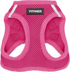 Best Pet Supplies Voyager Step-in Air Harness fuchsia side view