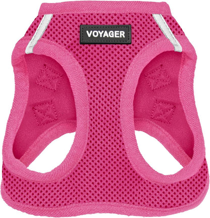 Best Pet Supplies Voyager Step-in Air Harness fuchsia side view