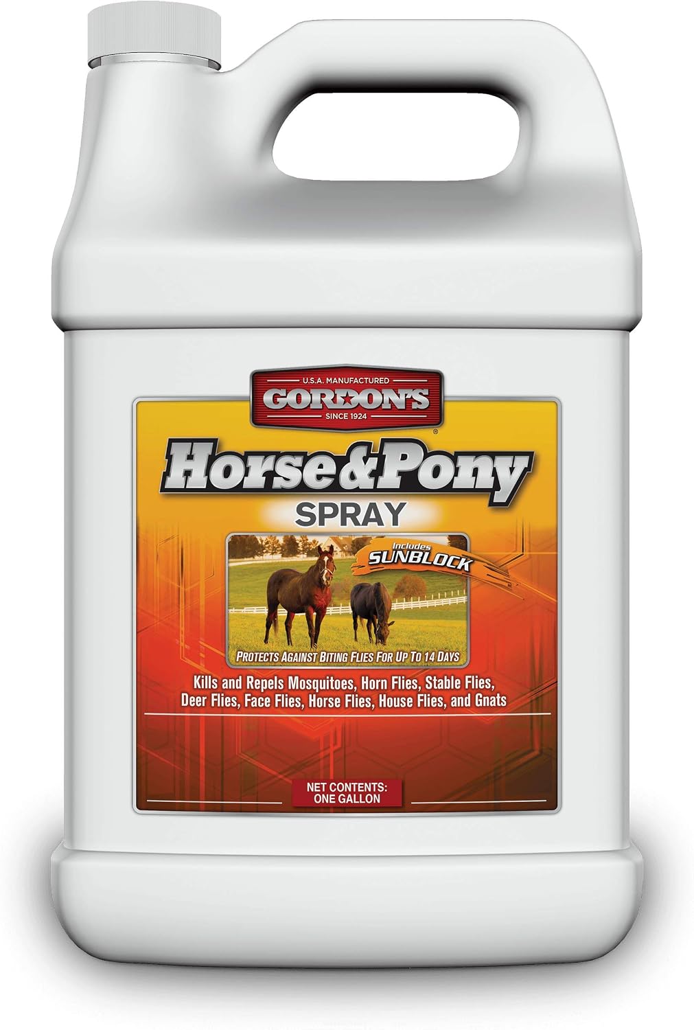Pbi Gordon horse and pony spray front view insect control product
