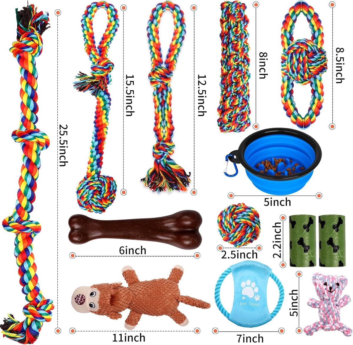 XLMYS teeth cleaning pet toys emphasizing dental health and plaque removal texture.