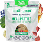 healthybud Raw Dog Food, Freeze Dried Dog Patties, Grain Free Dehydrated Real Meat, Dry Dog Treats & Toppers, Human Grade High Protein Puppy Food for All Breeds and Sizes, 14.1 oz (Salmon) - Image 10
