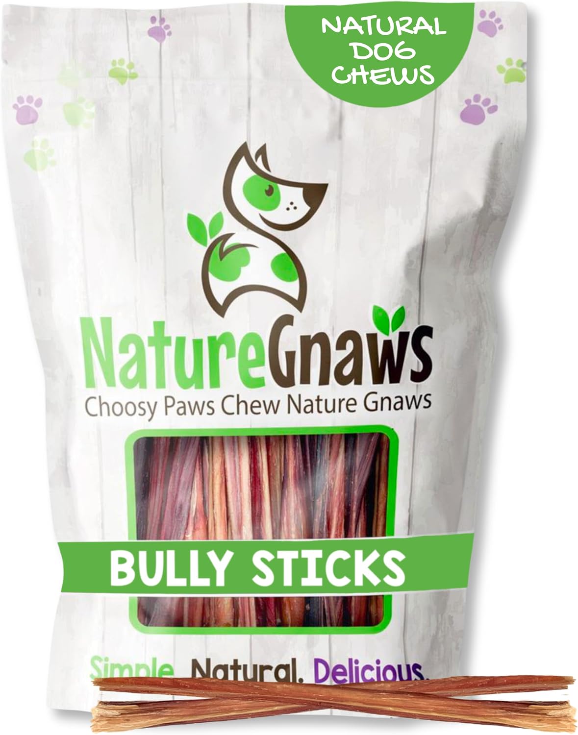 Nature Gnaws Extra Thin Bully Sticks for Small Dogs 5-6" (10 Count) - Long Lasting for Light Chewers and Puppies - Natural Beef Dog Chew Bones - Image 13