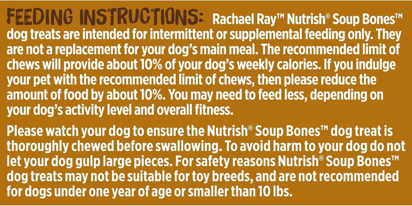 Nutrish Rachael Ray Soup Bones Long Lasting Dog Chews Variety Pack, 22 Count (Pack of 2) - Image 10