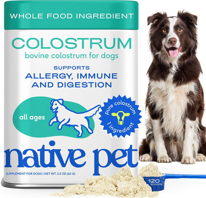 Native Pet Dog Allergy Chews - Dog Allergy Relief with Probiotics and Colostrum for Itchy Skin Relief to Support Seasonal Allergy and Healthy Immune System - All Natural Anti-Histamine - 30 Chews - Image 15