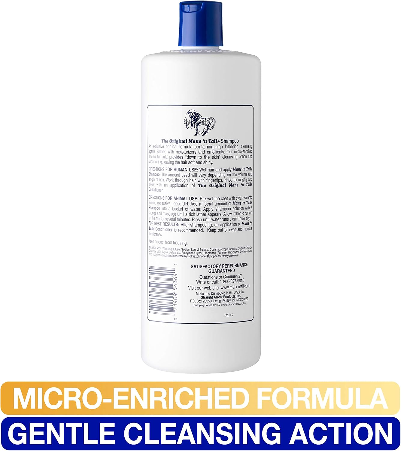 Mane n Tail micro enriched protein formula hair care routine bottles for shiny hair
