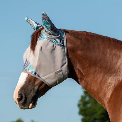 Cashel Crusader Fly Mask, Long Nose with Ears - Image 13