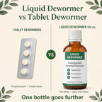 Veterinary grade liquid formula for tapeworm removal in pets