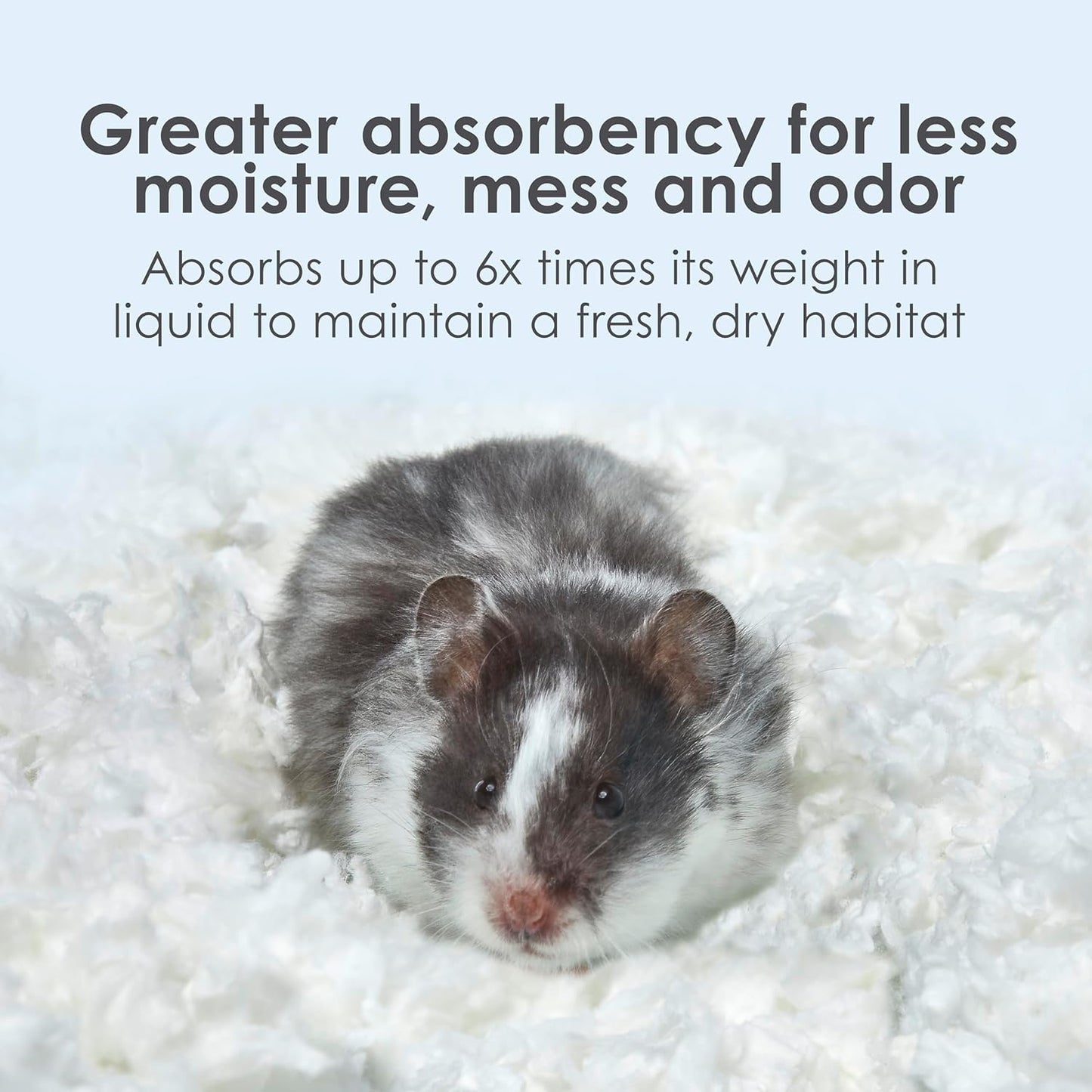 Close up of soft paper material for small pets