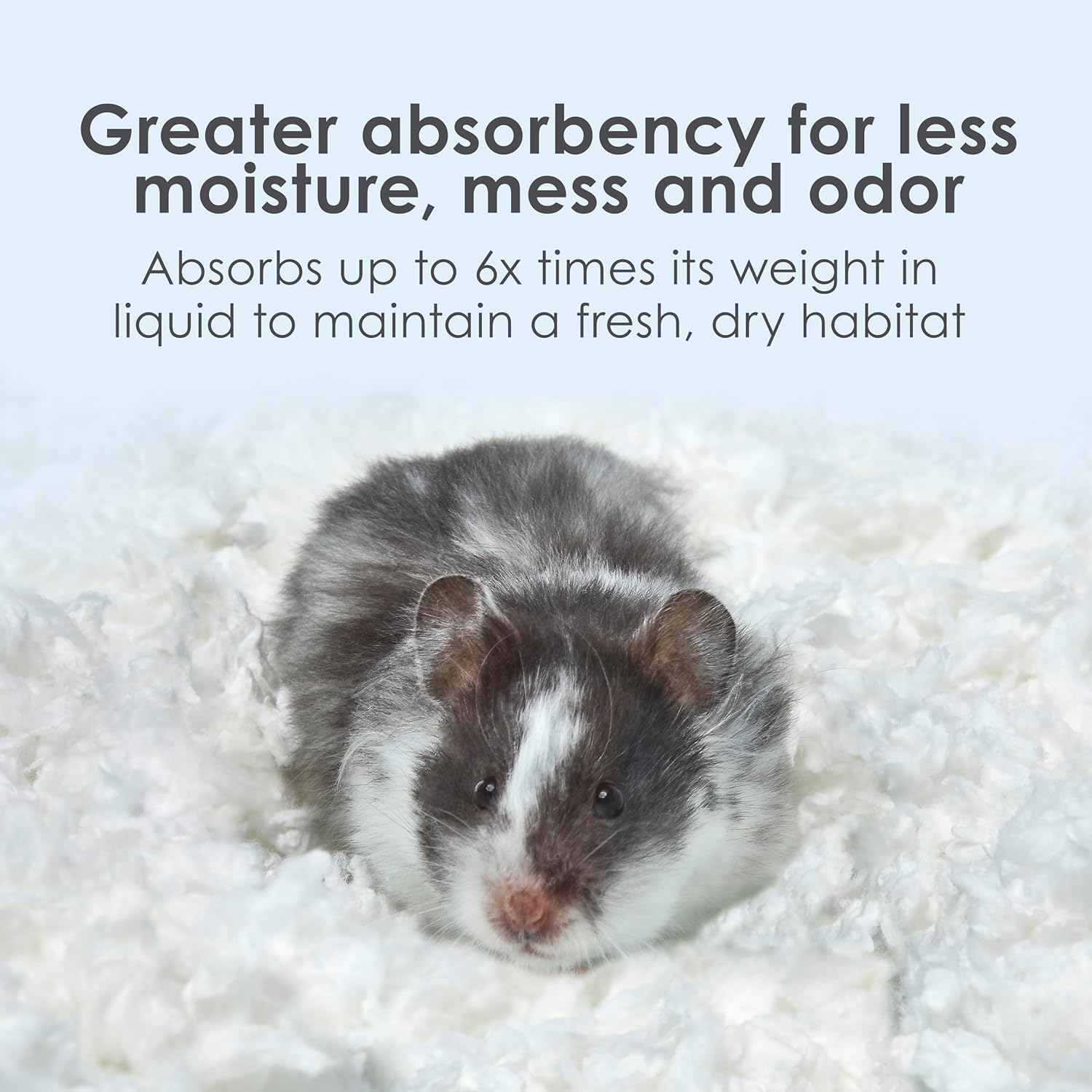 Close up of soft paper material for small pets
