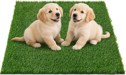 Artificial Pee Grass Pad for Dogs, Fake Grass Replacement Pads for Dog Potty Tray Training Pet Turf, Indoor and Outdoor Mat- 2 Packs (14" x 18") - Image 12