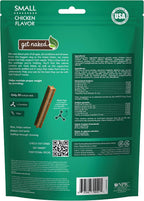 Get Naked grain free chicken flavor low calorie dog dental sticks package