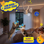 Two replacement feathered birds and one mouse toy components layout