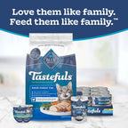 Blue Buffalo Tastefuls Flaked Adult Wet Cat Food Variety Pack (Tuna, Chicken, Fish & Shrimp), Natural Ingredients Enhanced with Vitamins, Minerals & Other Nutrients, 3-oz. Each (12 Cans) - Image 9