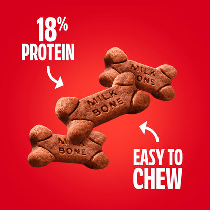 Nutritious soft dog biscuits with twelve essential vitamins and minerals details