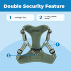 Best Pet Supplies Voyager adjustable dog harness breathable air mesh detail