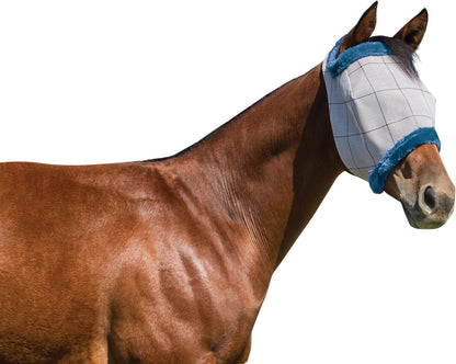 Farnam SuperMask II Horse Fly Mask Without Ears, Extended Coverage, Protects Eyes from Insects and Debris, Adjustable Throat Latch, XL Size - Image 13