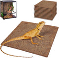 ZeeDix reptile carpet front view showing coconut fiber texture
