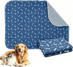 Comasua puppy pad folded for easy storage and travel
