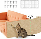 Couch Protector from Cat Claws 78.7" x 15.8" Trimmable DIY Self-Adhesive Cat Scratch Mat for Furniture Couch or Wall Protector, Covering Cat Scratching Post Indoor - Image 9