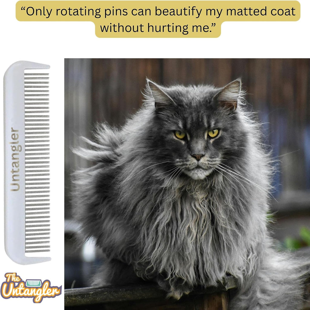 Untangler cat comb for long and short hair