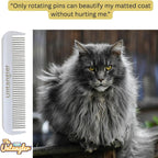 Untangler cat comb for long and short hair