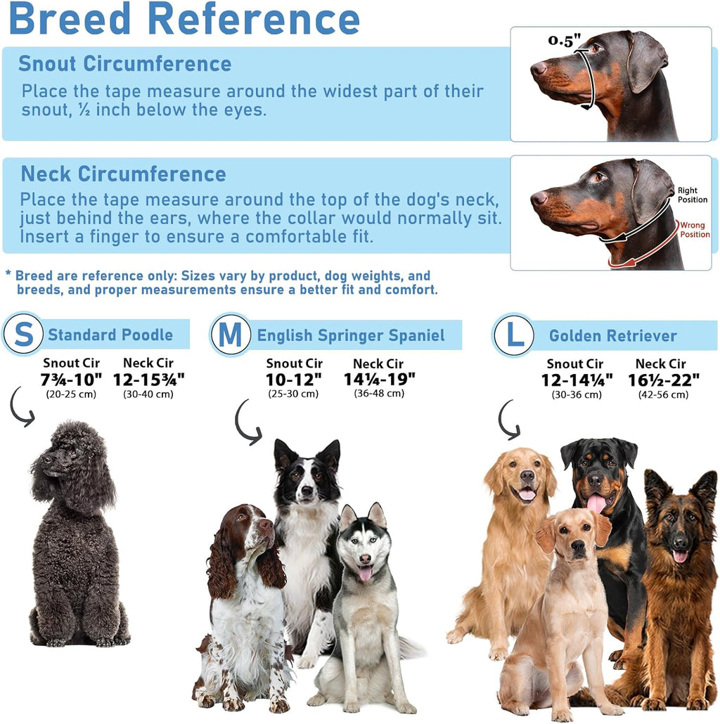Detailed view of reflective strips on Barkless dog halter