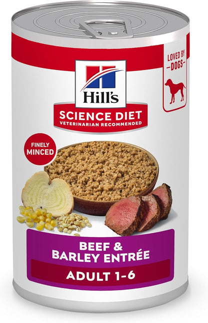 Hill's Science Diet Adult 1-6 Wet Dog Food, Beef & Vegetables, 12.8 oz. Cans, 12-Pack - Image 13
