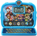 VTech PAW Patrol Learning Tablet blue front view showing interactive screen and character buttons.