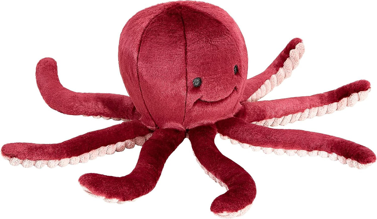 Close up of Fluff and Tuff octopus toy texture and stitching