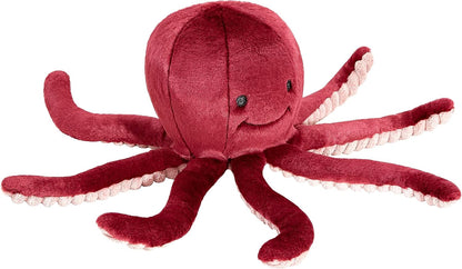 Close up of Fluff and Tuff octopus toy texture and stitching