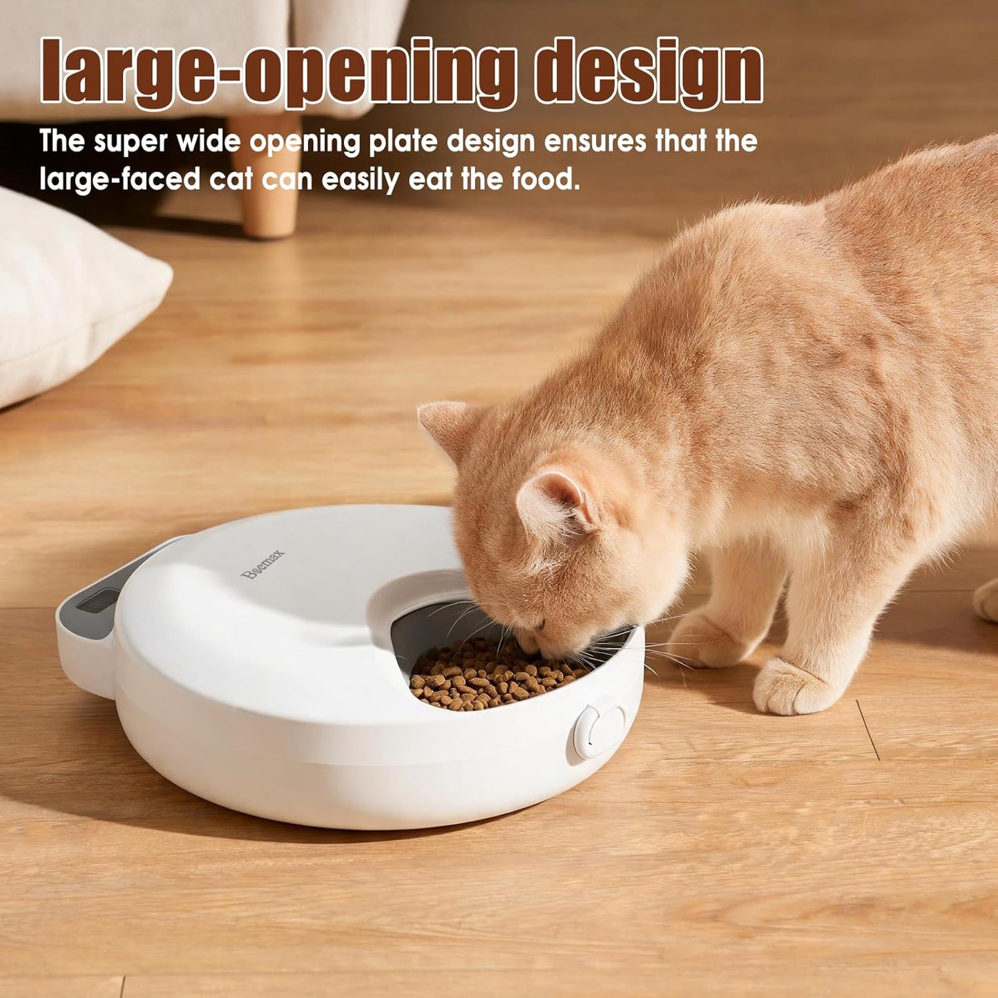 Automated wet food pet feeder with anti pinch claw safety sensor system