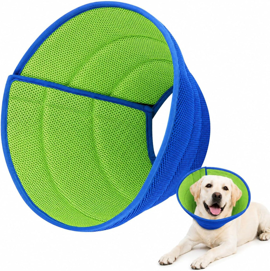 Soft Dog Cone Collar to Stop Licking After Surgery, Comfy Dog Cone Alternative for Large Medium Small Dogs/Cats, Adjustable Washable E-Collar for Spay Neuter Recovery and Neck Protection - Image 13