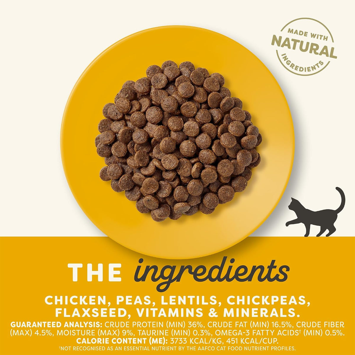 Applaws dry cat food kibble texture and shape