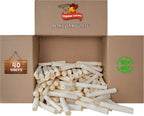 Long lasting durable dog chew roll for aggressive chewers close up