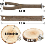 6 PCS Bird Perch Set - Image 2