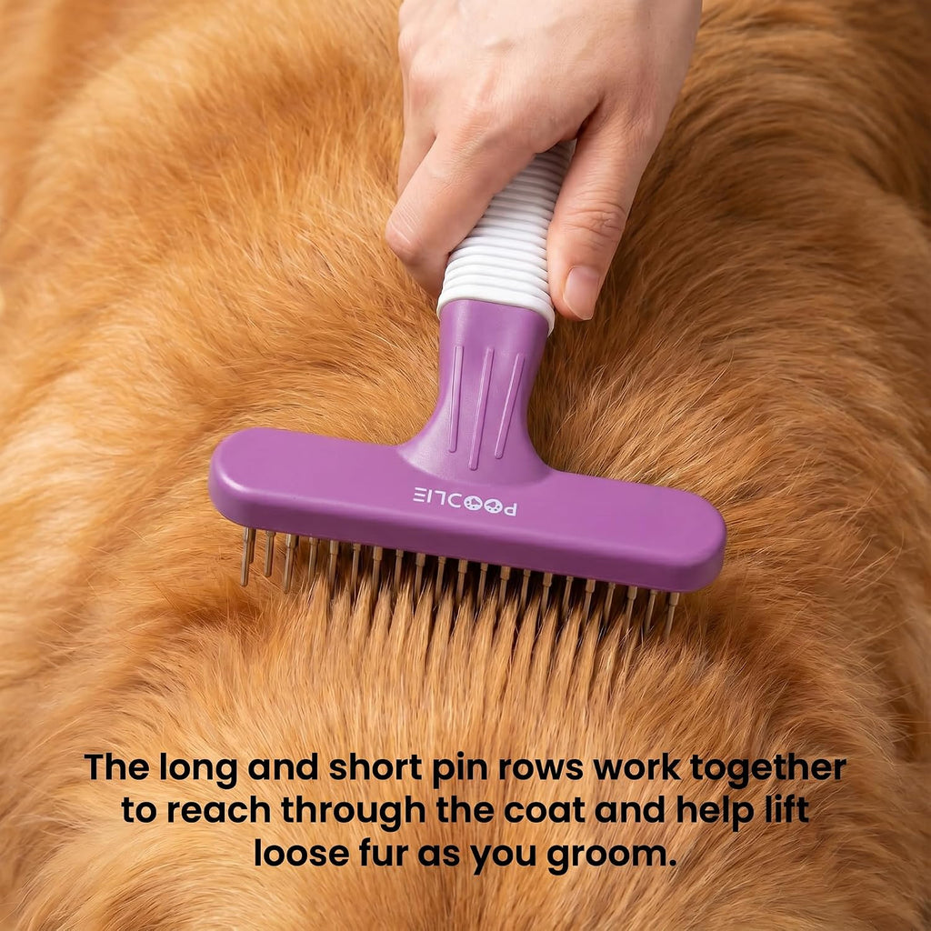 Professional grooming tool for long haired pets