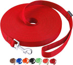 AMAGOOD Long Dog Leash for Training 15FT 20FT 30FT 50FT 100FT Long Dog Lead for Medium and Small Dogs Training,Tie Out,Play,Camping(15feet, Blue) - Image 10