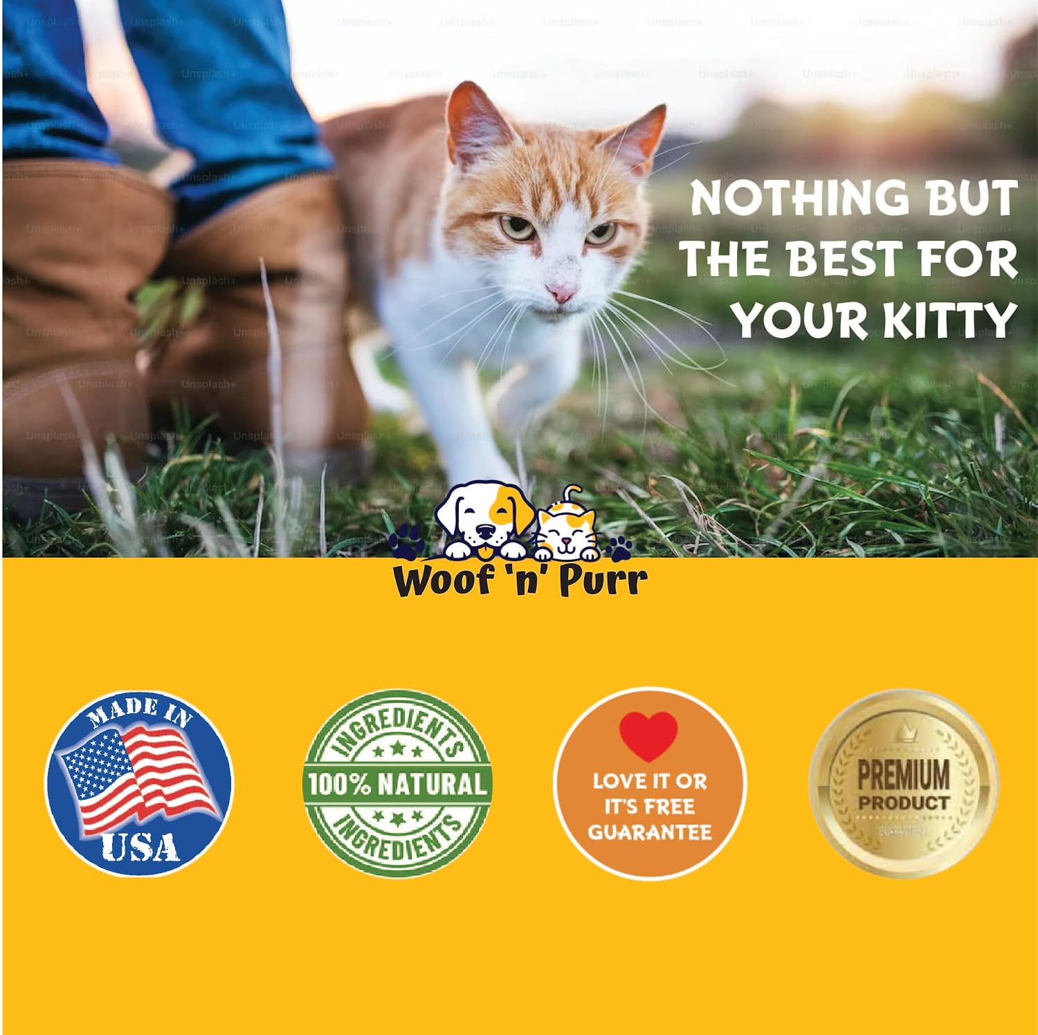 Chicken flavored oral drops for cat scratching and scab relief instructions.