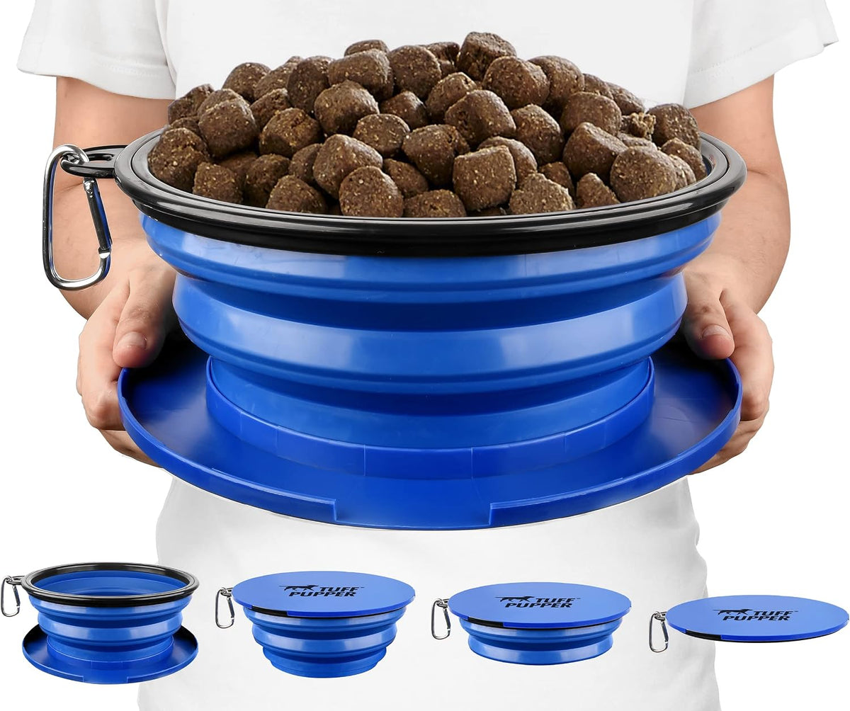 Premium food grade non toxic silicone texture close up of the odorless pet feeding bowl.